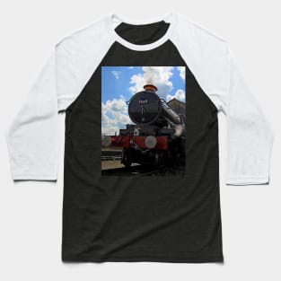 GWR Clun Castle Baseball T-Shirt